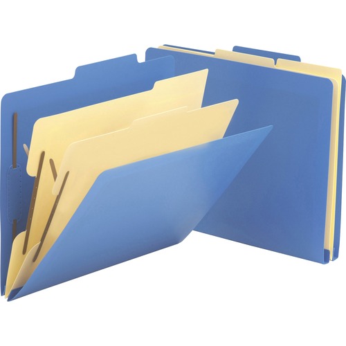 Smead Smead 14045 Blue Poly Classification Folders