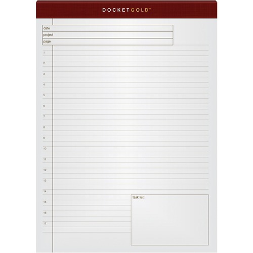 TOPS TOPS Project Numbered Planning Pad