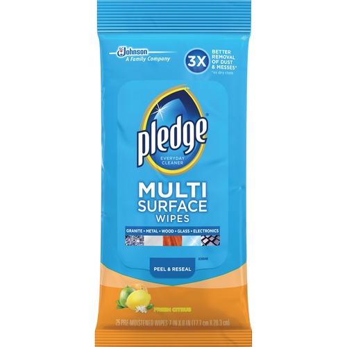 Pledge Multi Surface Cleaning Wipe