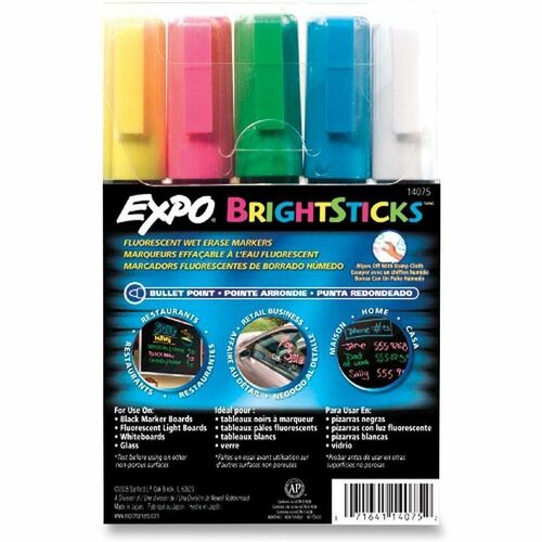 Expo Bright Stick Marker Set