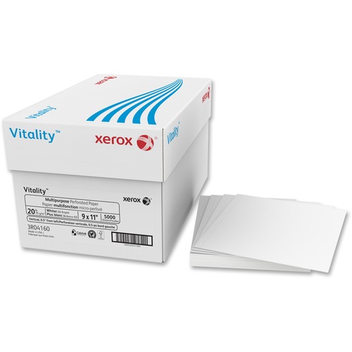 Domtar Xerox Vitality Multipurpose Perforated Paper - Vertical Perforation, 1