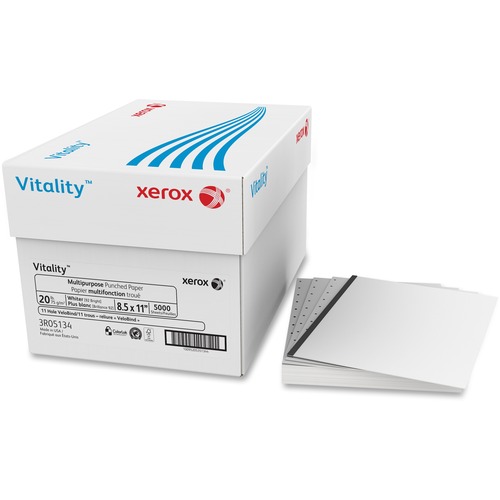 Xerox Vitality Multipurpose Punched Paper -11 Hole VeloBind
