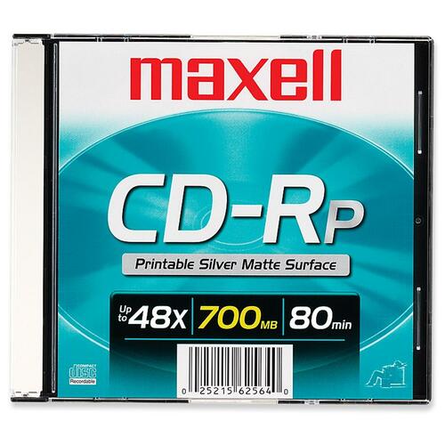 Maxell Maxell CD Recordable Media - CD-R - 48x - 700 MB