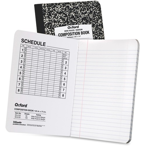 Oxford Wide Ruled Composition Book