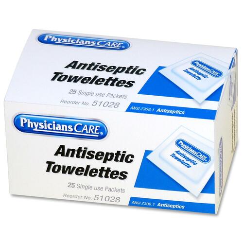 PhysiciansCare First Aid Antiseptic Towelette Refill