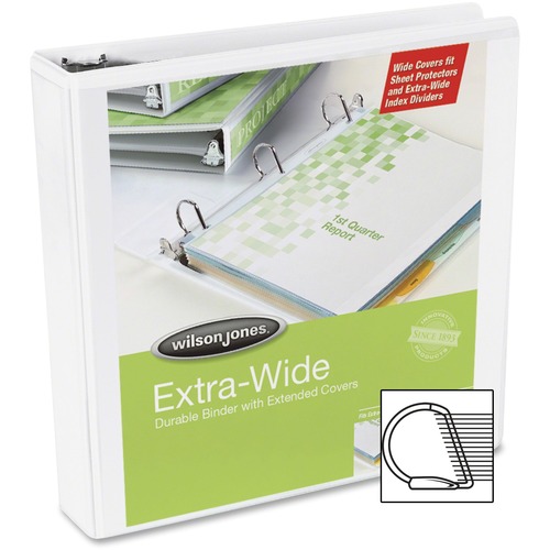 Wilson Jones Oversized Cover View Binder