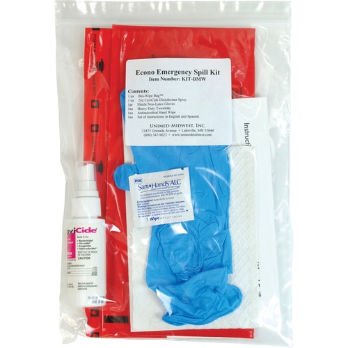 Unimed-Midwest Econo Emergency Spill Kit