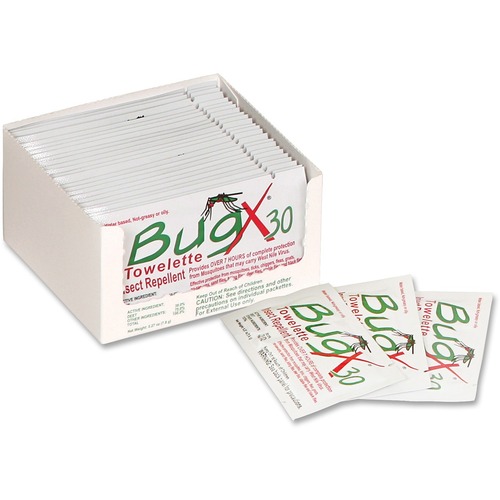 BugX BugX Bug X Insect Repellent Towelette