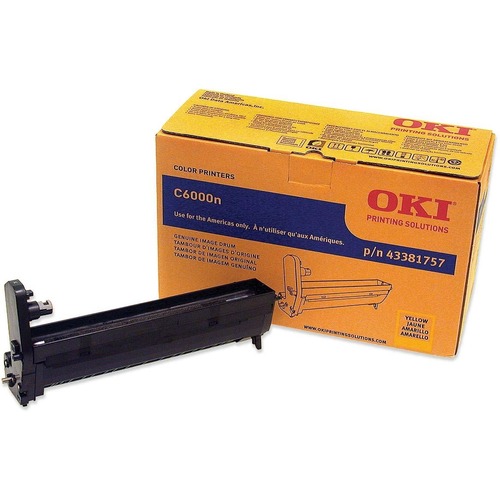 Oki Yellow Image Drum For C6000n and C6000dn Printers