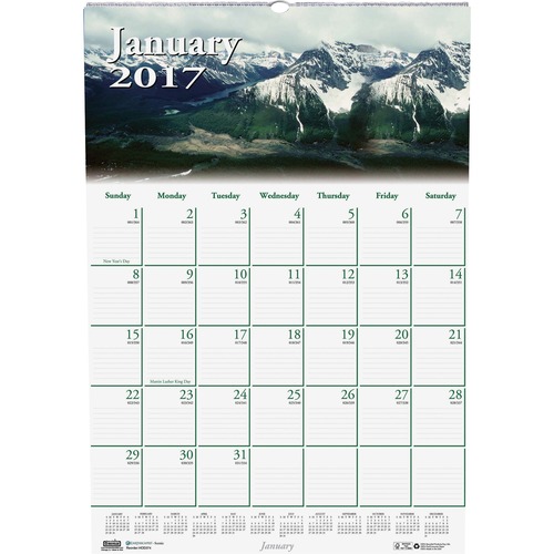 House of Doolittle Earthscapes Nature Wall Calendar