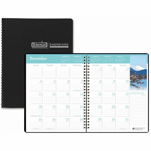 House of Doolittle House of Doolittle Earthscapes Monthly Planner
