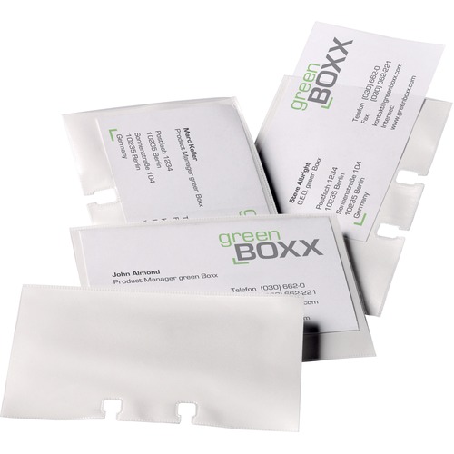 Durable Telindex Business Card Sleeves