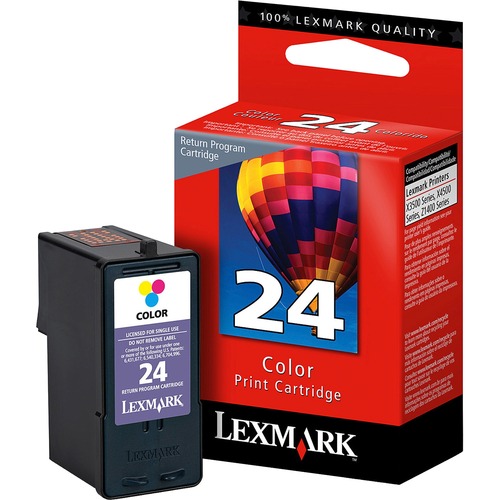 Lexmark No. 24 Return Program Color Ink Cartridge