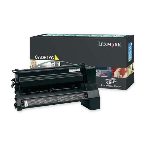 Lexmark Extra High Yield Yellow Toner Cartridge for C782n, C782dn, C78