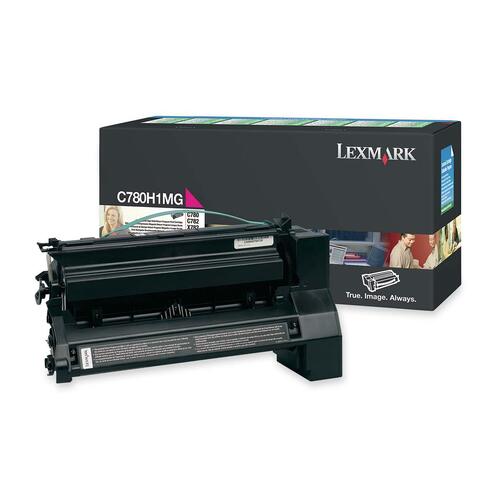 Lexmark Extra High Yield Magenta Toner Cartridge for C782n, C782dn, C7