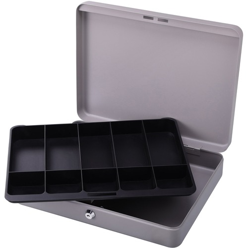 Sparco Sparco Cash Box with Tray