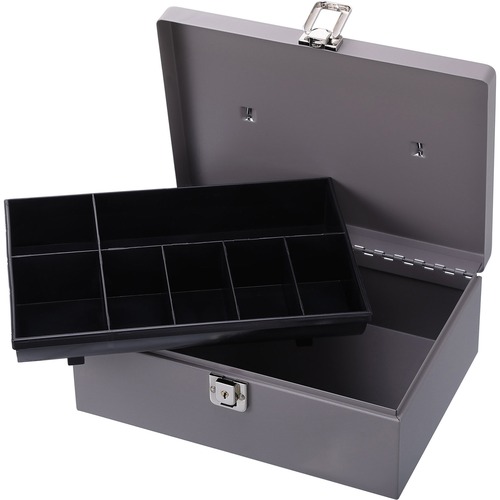 Sparco Sparco All-Steel Cash Box with Latch Lock