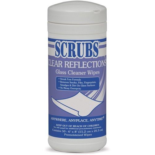 Scrubs Clear Reflections Glass Wipe