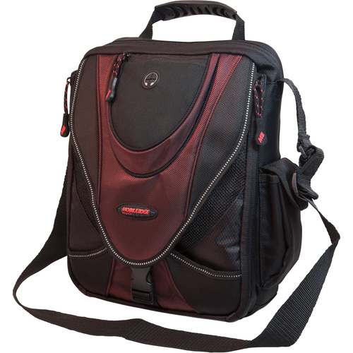 Mobile Edge Mini Black/ Red Messenger Bag  