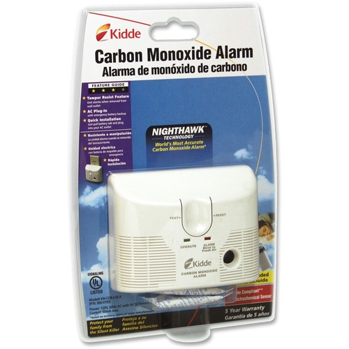 Kidde Nighthawk KN-COB-LCB-A Fire Carbon Monoxide Alarm