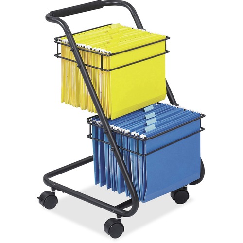 Safco Safco Jazz Two-Tier File Cart