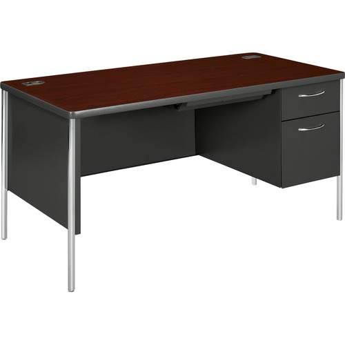 HON HON Mentor Single Pedestal Desk