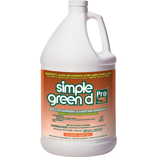 Simple Green Simple Green d Pro 3 One-Step Germicidal Cleaner and Deodorant