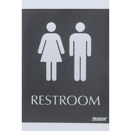 U.S. Stamp & Sign ADA Restroom Sign