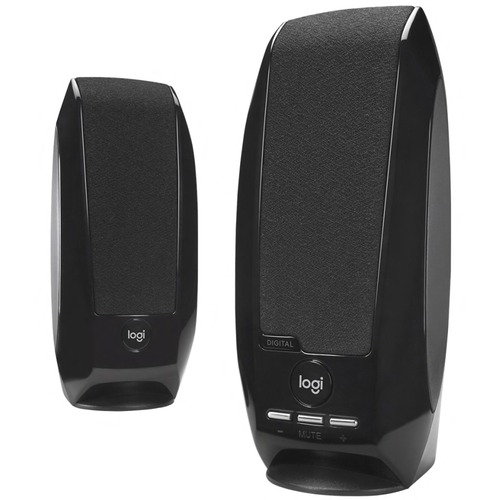 Logitech Logitech S-150 2.0 Speaker System - 1.2 W RMS - Black