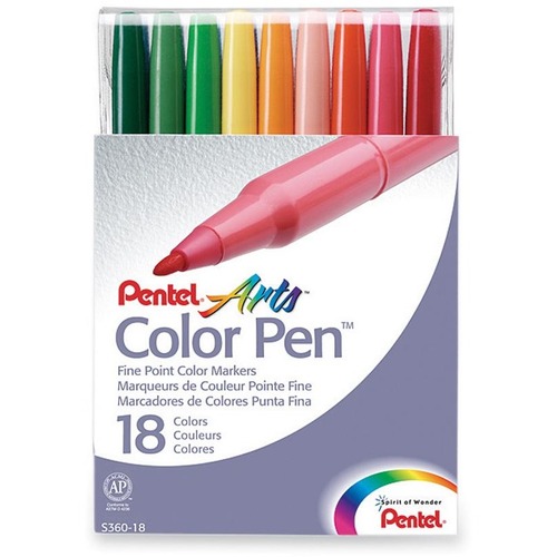 Pentel Pentel Color Pen Set