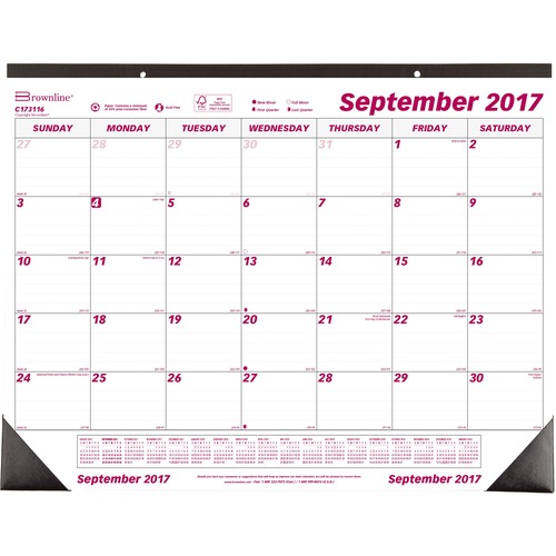 Brownline Brownline Monthly Desk/Wall Calendar