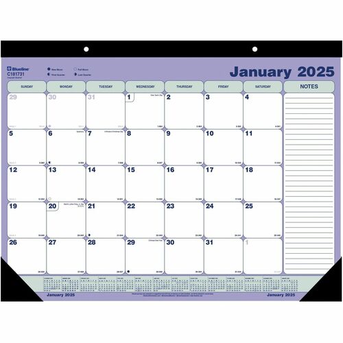 Brownline Monthly Desk/Wall Calendar Pad