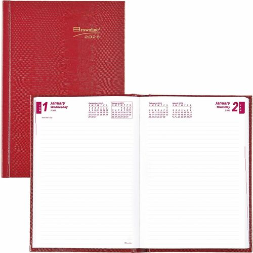 Brownline Brownline 12-Month Daily Pocket Planner