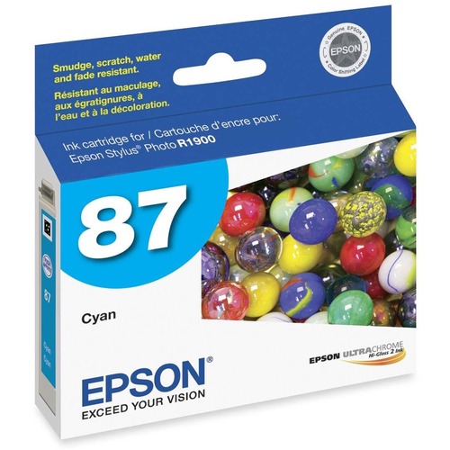 Epson UltraChrome Hi-Gloss 2 Pigment Cyan Ink Cartridge