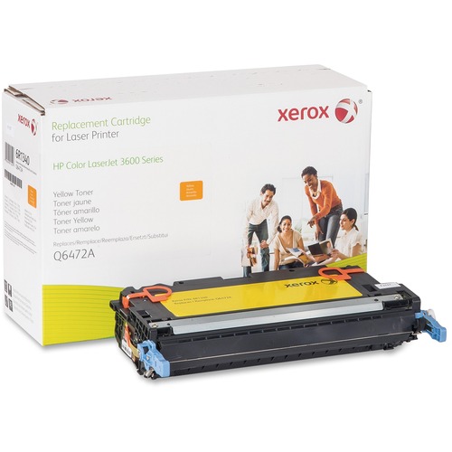 Xerox Remanufactured Toner Cartridge Alternative For HP 502A (Q6472A)