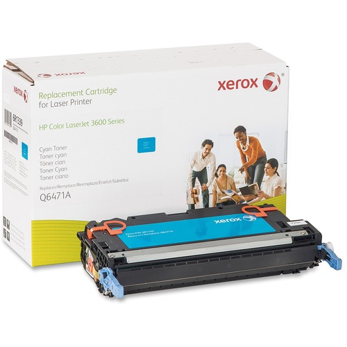 Xerox Remanufactured Toner Cartridge Alternative For HP 502A (Q6471A)
