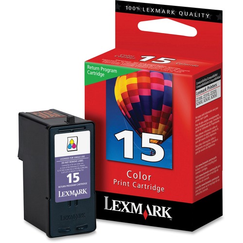 Lexmark No.15 Tri-Color Ink Cartridge