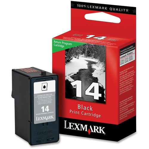 Lexmark No.14 Black Ink Cartridge