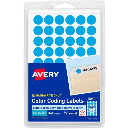 Avery Avery Round Color-Coding Label