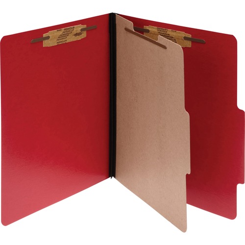 Acco Presstax ColorLife Four Section Classification Folder