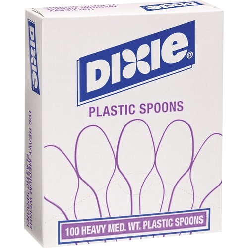 Dixie Dixie Medium-weight Plastic Spoon