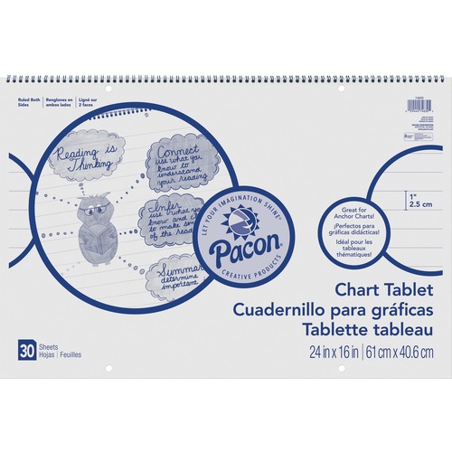 Pacon Pacon Ruled Chart Tablets