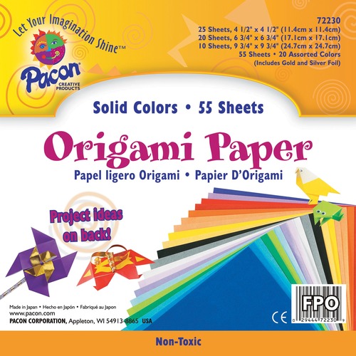 Pacon 72230 Origami Paper