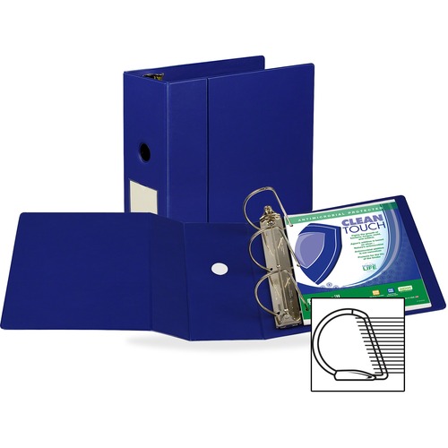 Samsill Samsill Clean Touch Antimicrobial D-Ring Binders
