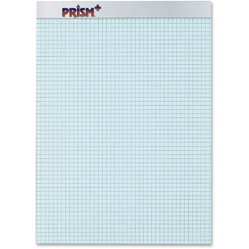 TOPS TOPS Prism Quadrille Pad, Blue, Perforated, 50 SH/PD, 5x5 SQ/IN, 12 PD