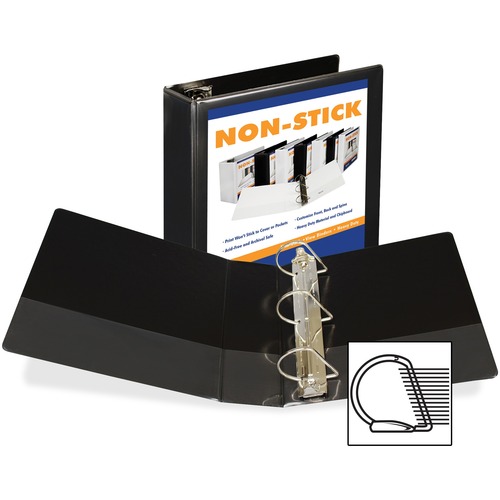 Samsill Non-stick View D-Ring Binders