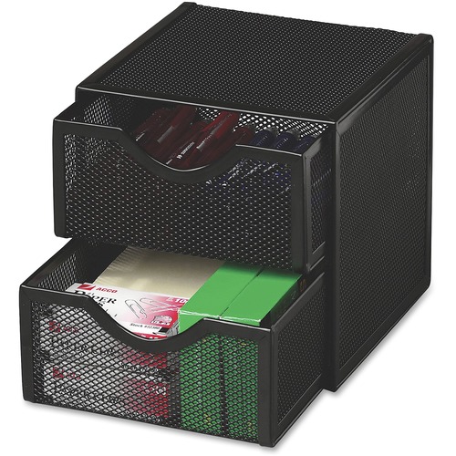 Rolodex Rolodex Expressions Mesh Cube w/ Drawers