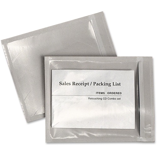 Quality Park 46996 Packing List Clear Envelopes