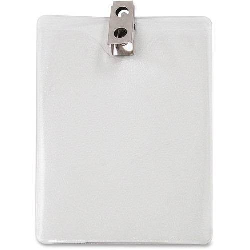 Advantus 75457 ID Badge Holder with Clip