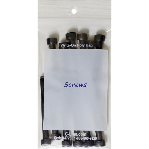 C-Line Write-On Small Parts Bags